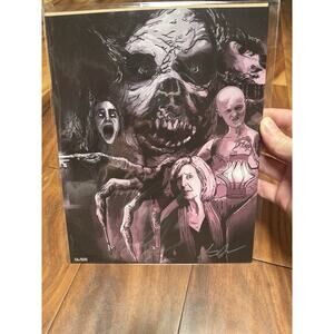 Insidious — Steve Jenks Signed 8×10 Fan Art Print (BAM! Horror Box